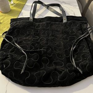 Sharif Suede Tote Bag